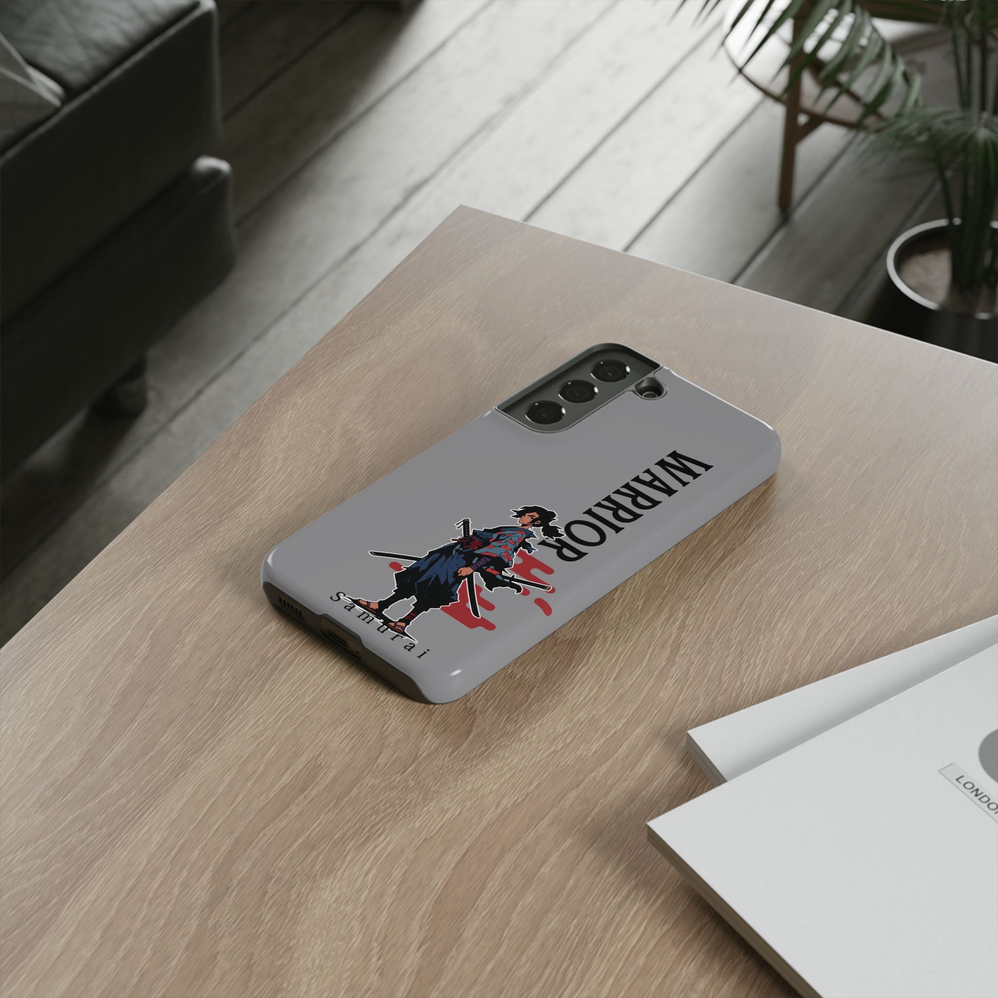 Samurai Warrior iPhone Case – Sword Art Tough Phone Cover