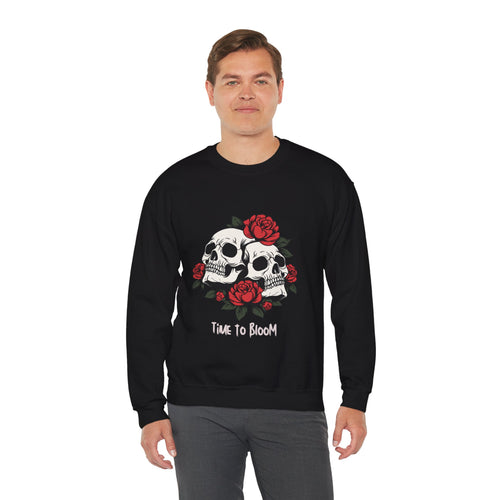 Bloom Skull Sweatshirt