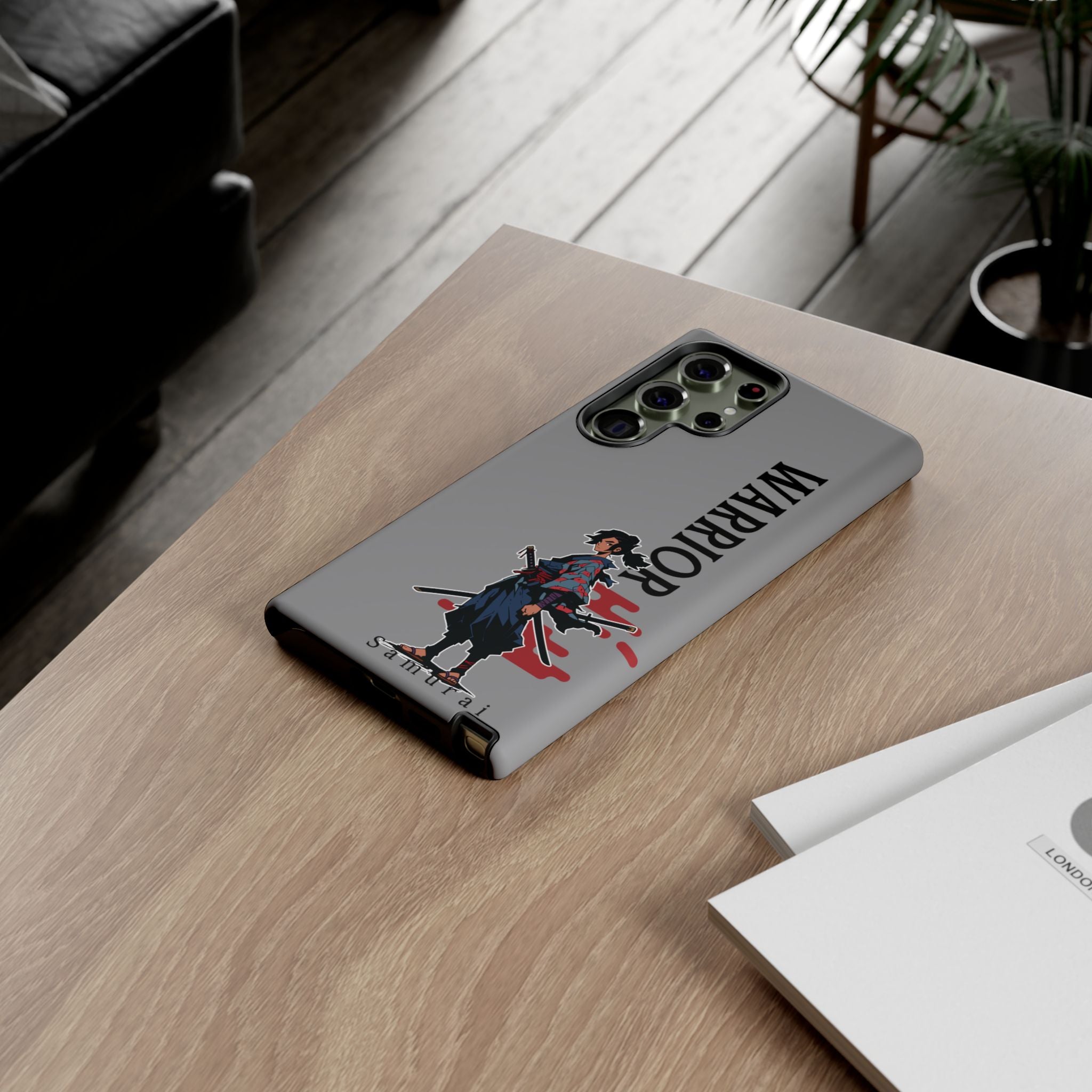 Samurai Warrior iPhone Case – Sword Art Tough Phone Cover