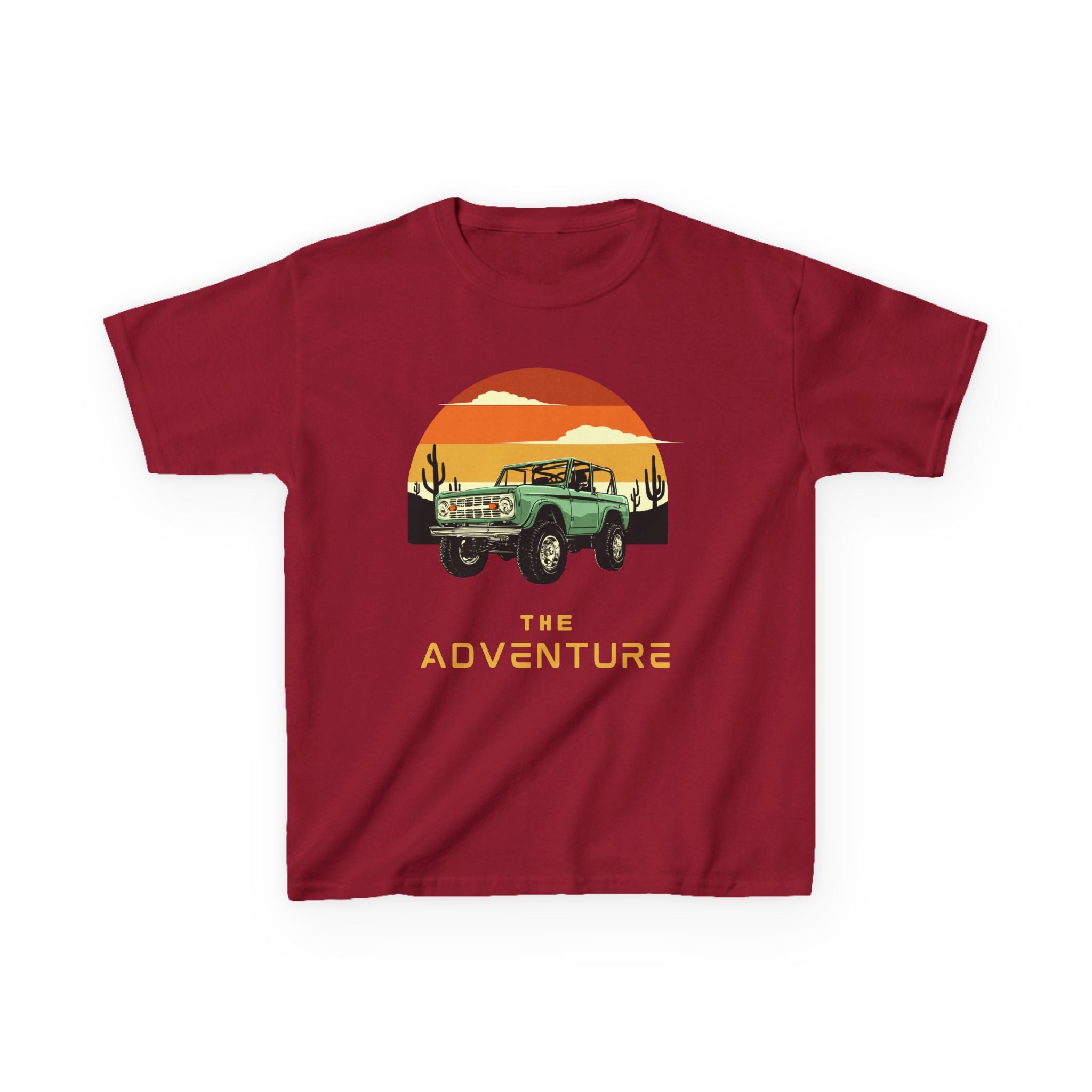 Vintage Jeep Adventure Sunset T-Shirt – Off-Road Explorer Tee