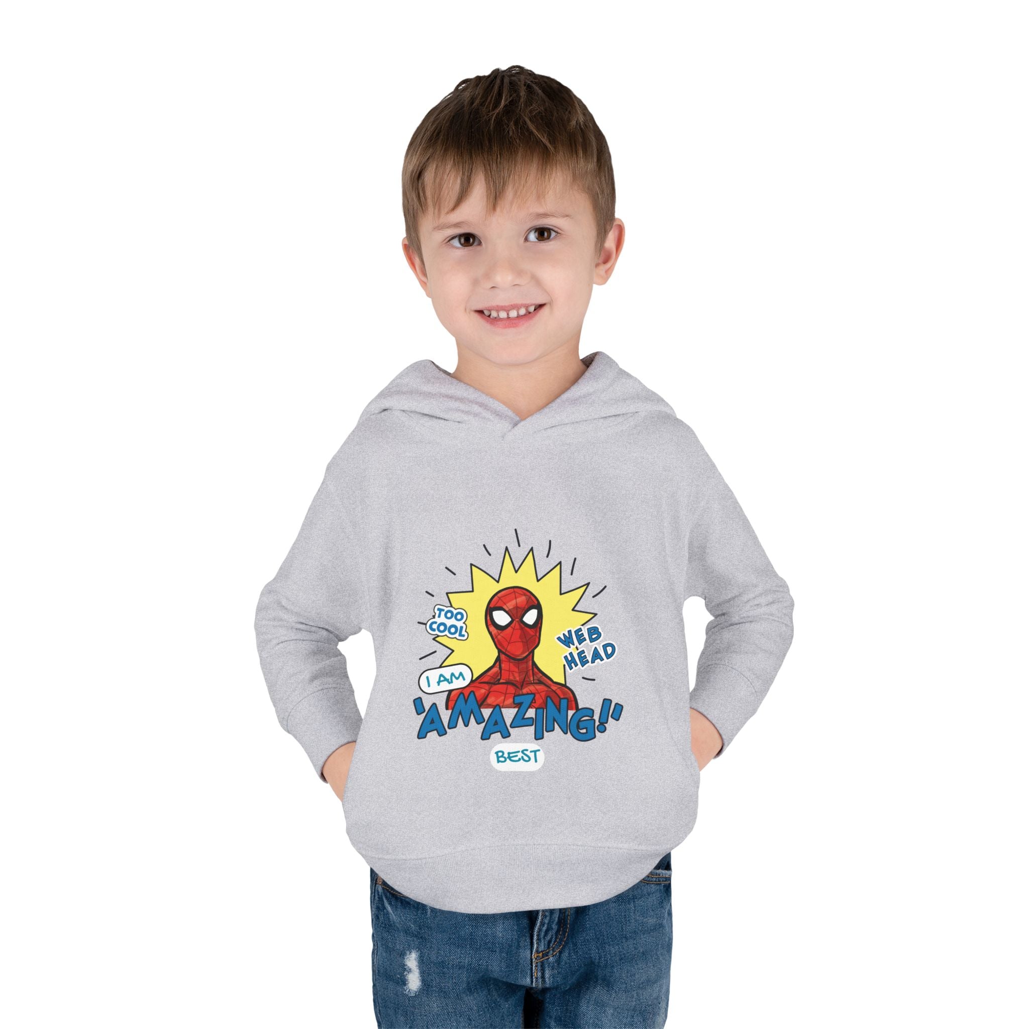 Amazing Spider Kid Hoodie – Web Head Comic Style