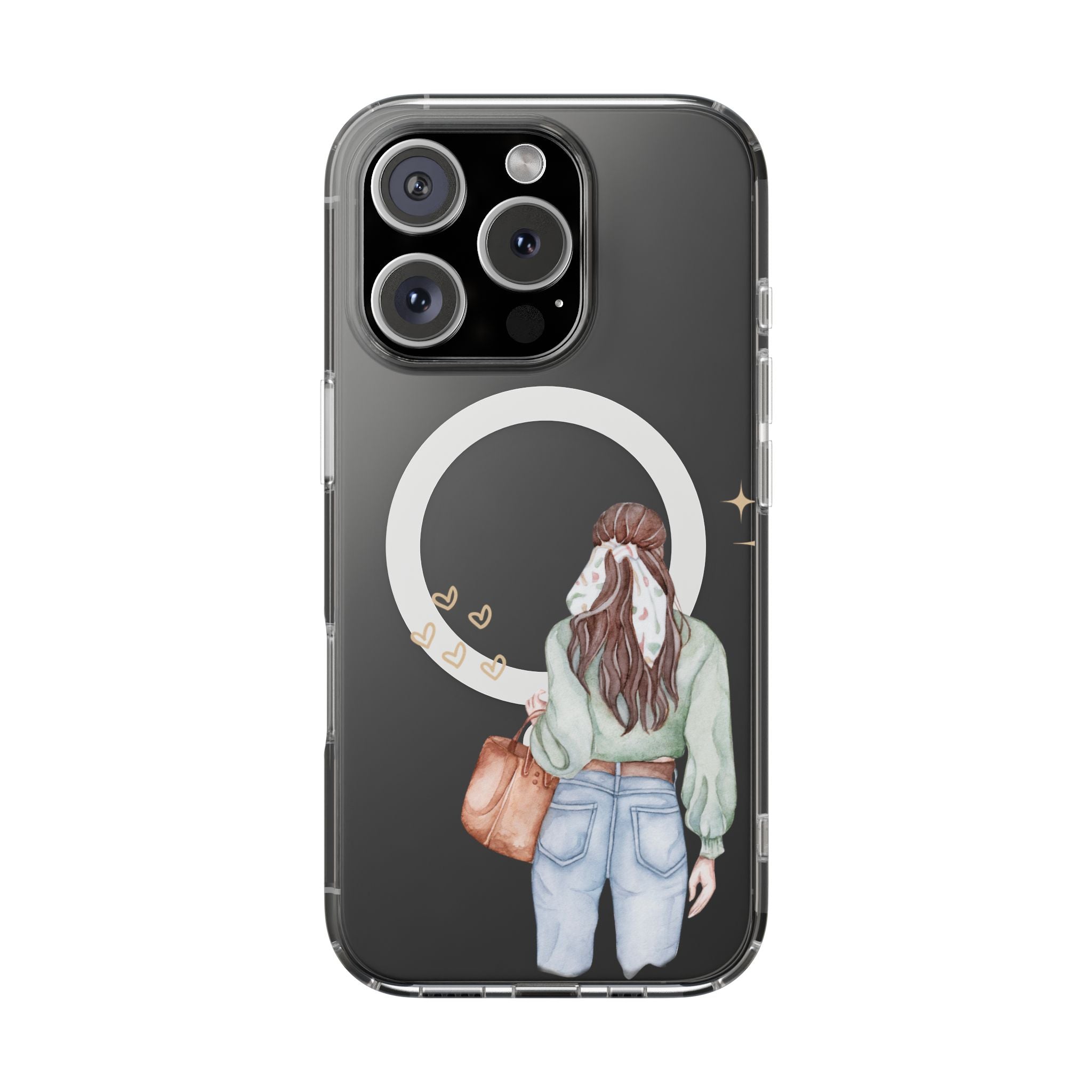 Magnetic Clear Impact Resistant Phone Case